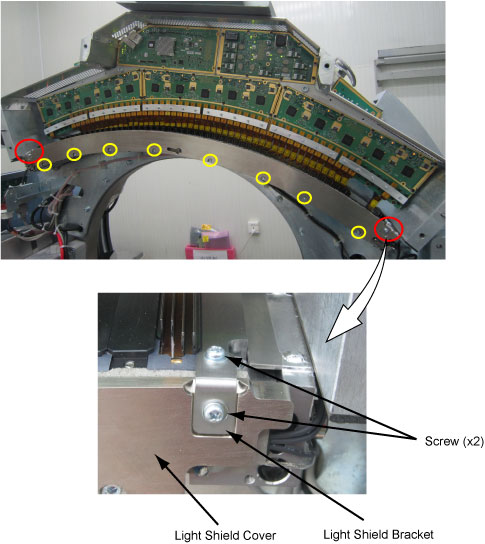 Brivo 385更换DoD16探测器模块步骤 Brivo 385更换DoD16探测器模块步骤