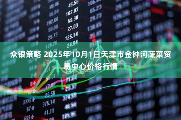 众银策略 2025年10月1日天津市金钟河蔬菜贸易中心价格行情